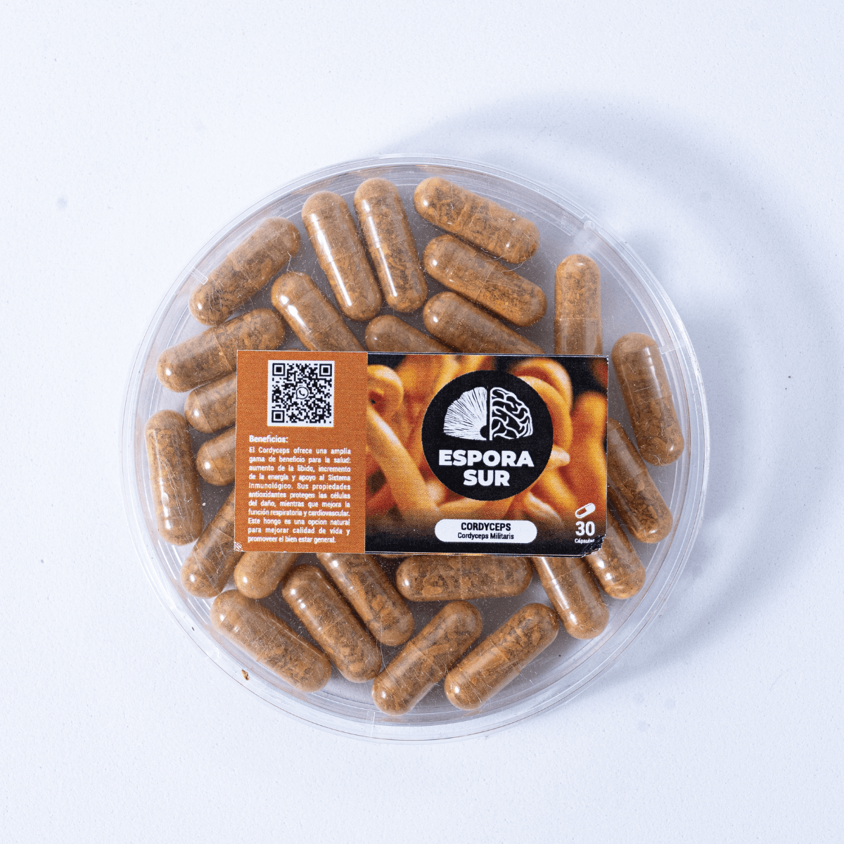 Capsulas -Cordysceps Militaris- (60 comprimidos)