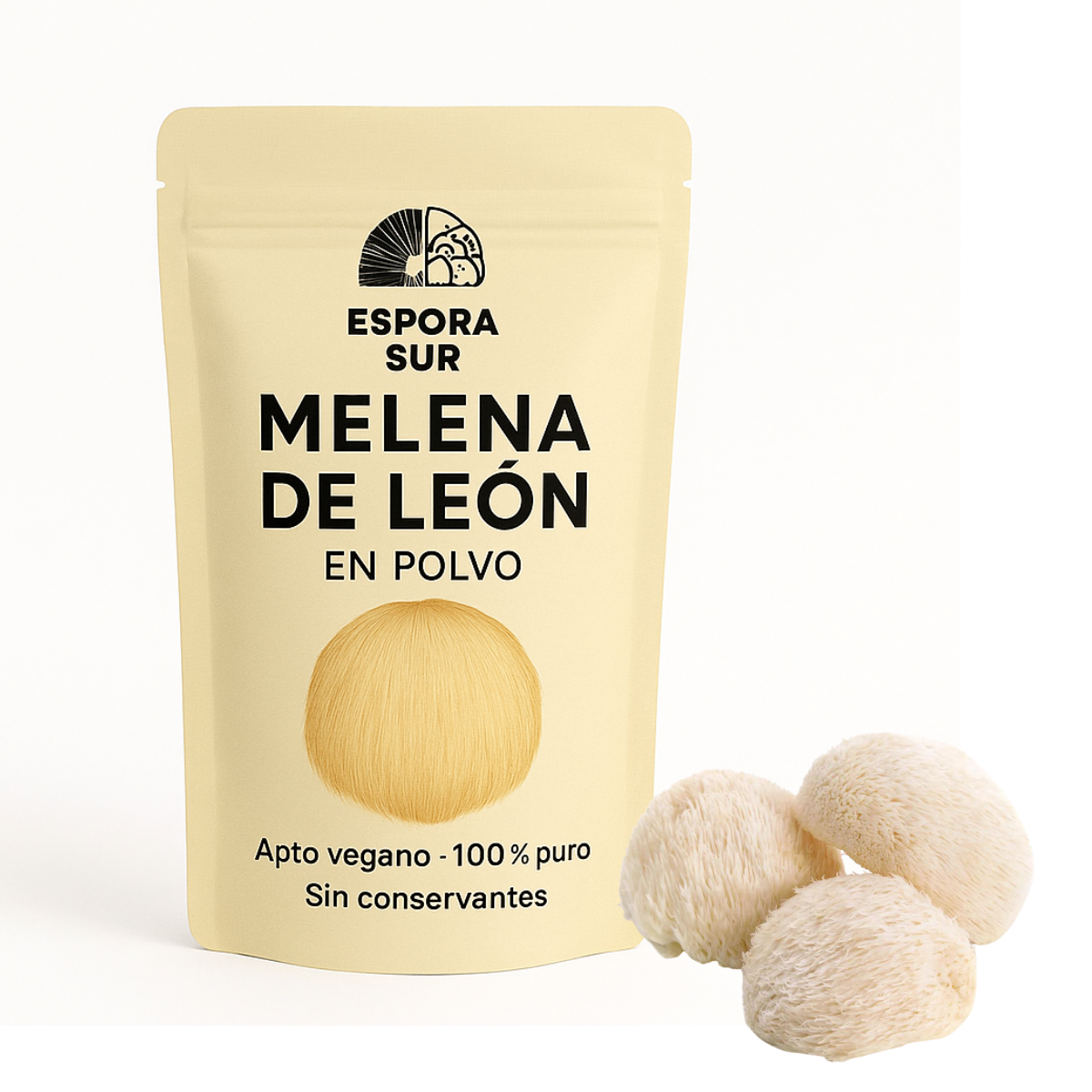 Pulverizado -Melena de Leon- x50g