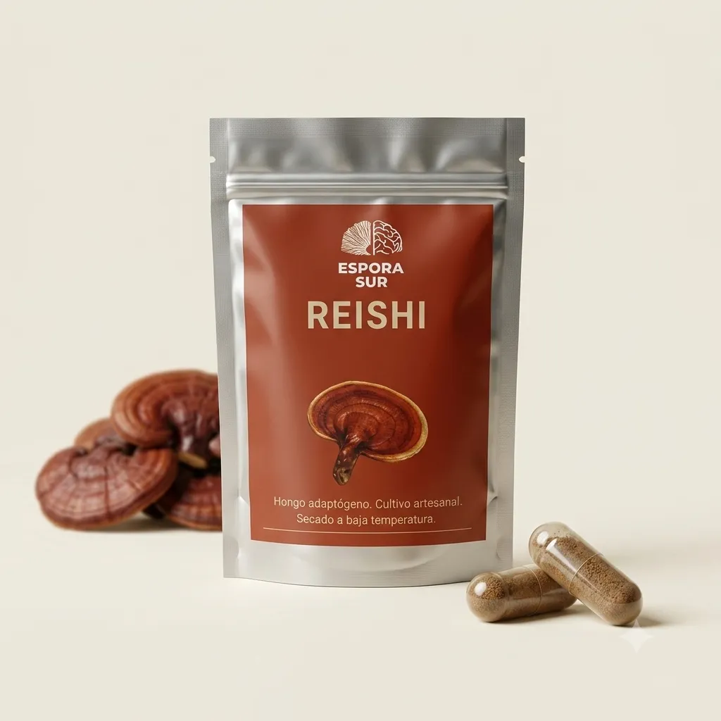 Capsulas -Reishi Ganoderma Lucidum- (60 comprimidos)