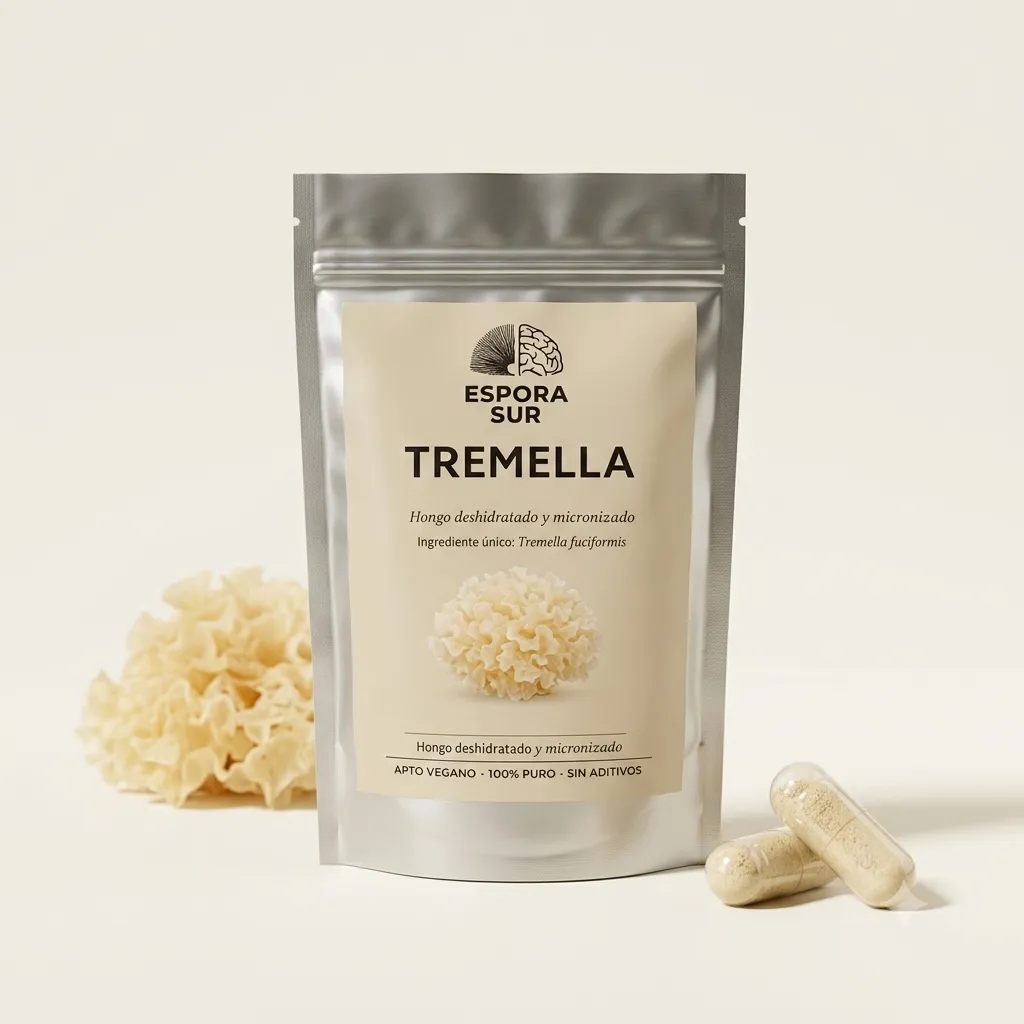 Tremella - Hongo Adaptogeno Antioxidante - Capsulas 60u