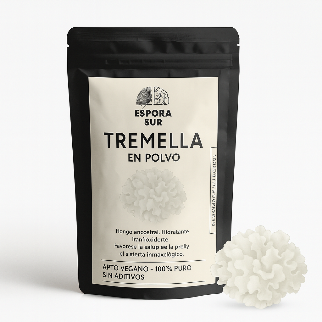 Tremella - Hongo Adaptogeno Antioxidante - Polvo 100g