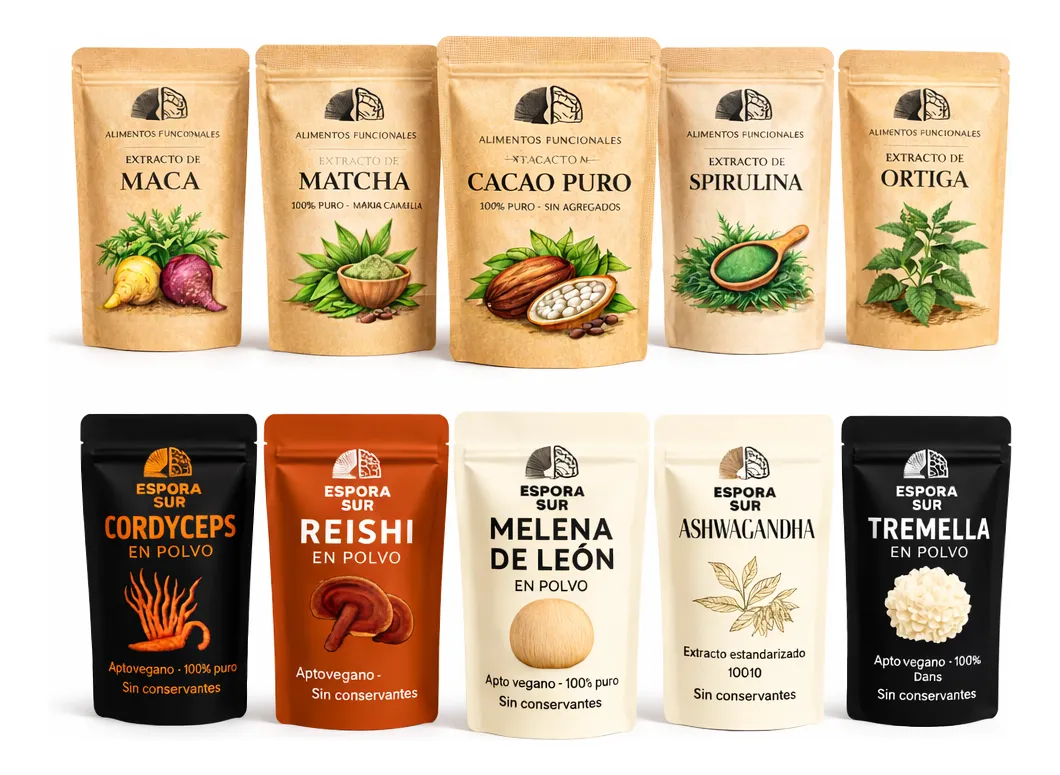 Pack Adaptógenos Y Superalimentos X10 Fórmula Natural