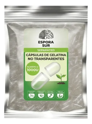 Capsulas De Gelatina 1000