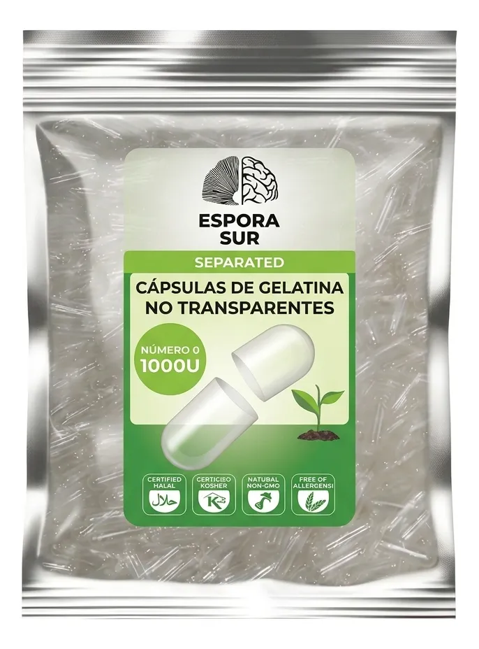 Capsulas De Gelatina 1000